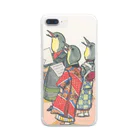 lofi_bearの北澤楽天 うぐいすのコーラス （1916） Clear Smartphone Case