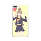 luna_nekomiのJKの日常 Clear Smartphone Case