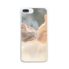 NECONOPIA写真店の『 しあわせ 』 Clear Smartphone Case