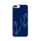 LePuyの藍tulip Clear Smartphone Case