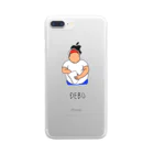 つじつののDEBU 体操服デブ Clear Smartphone Case