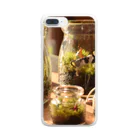 植物に会いにいくショップの苔テラリウム グッズ Clear Smartphone Case