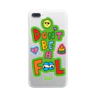 Bingbungのdon't be a fool Clear Smartphone Case