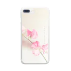 sakura f studioのスイートピー Clear Smartphone Case