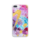 Tomoko Matsuoka/LiveARTのAurora スマホケース Clear Smartphone Case