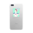 中華街の半乳(はんちち) Clear Smartphone Case