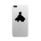 Animals MatingのAnimals  Mating(動物達の交尾) Clear Smartphone Case