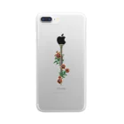 HANDSOMEのお花の剣 Clear Smartphone Case