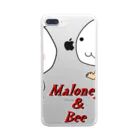 Maloney,s ShrimpのMaloney & Bee Clear Smartphone Case