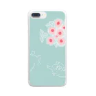 ととめめ/ totomemeのととめめ明日のお花：5月10日 Clear Smartphone Case