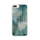 yutoyouのWall Message Clear Smartphone Case