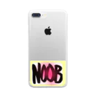 NOOBのNOOB シール　 Clear Smartphone Case