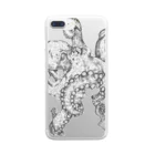 chiyokomeyaの octopusmono Clear Smartphone Case