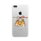 CAFE O MILKの祝！（しば） Clear Smartphone Case