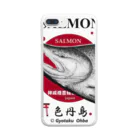 G-HERRINGの鮭！（色丹島；SALMON）あらゆる生命たちへ感謝をささげます。 Clear Smartphone Case