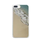 th350の砂浜リゾート Clear Smartphone Case