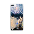 mkshopの花火 Clear Smartphone Case