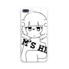 HAKKAのラムズヘッドくん Clear Smartphone Case