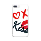 a♡のkiss Clear Smartphone Case