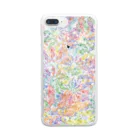 RIE-ikedaのカメレオン　COLOR WHEEL  全面 Clear Smartphone Case