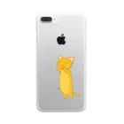 きねこやのきねこヒソヒソあのね Clear Smartphone Case