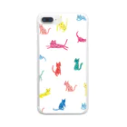 KINUEのcats Clear Smartphone Case