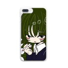 青リンゴのゆめかわいい女の子 Clear Smartphone Case