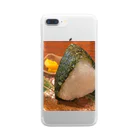 園村のおみせのぼくはおむすびが食べたいんだなぁ Clear Smartphone Case