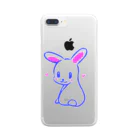 呉羽　ユミのうさぎ Clear Smartphone Case