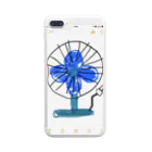 ノビ山本のトヤマンボウSHOPっぷの夏といえば扇風機 Clear Smartphone Case