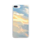 Nao Sakamoto Abeの夕陽のチカラ Clear Smartphone Case