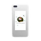 running69のI like strawberry daifuku Clear Smartphone Case