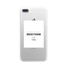 meer"SHOPのMEERROOM Clear Smartphone Case