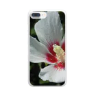 K-ioriの季節の花　木槿（ムクゲ） Clear Smartphone Case