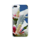 K-ioriの季節の花　木槿（ムクゲ） Clear Smartphone Case