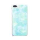 masyu＊masyuの水彩ラムネ Clear Smartphone Case