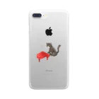 しゃろふいのおもちゃのピアノと猫 Clear Smartphone Case