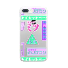 Mieko_Kawasakiのスナックミツ　snack bar MITSU Clear Smartphone Case