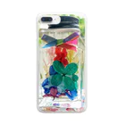 maru826914flcのミニボトルハーバリウム Clear Smartphone Case