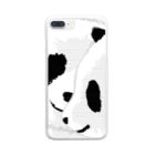 LittleLoroのPANDA COMPLEX パンダ頭複合体 0469 Clear Smartphone Case