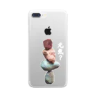 YOYOKOの元気？な石積み Clear Smartphone Case