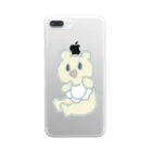 Peekaboo！！のMilkBear Clear Smartphone Case