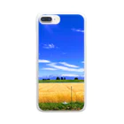 ikuzaのWheat field Clear Smartphone Case