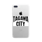 jimotyの田川　TAGAWA　タガワシティ　都市名 Clear Smartphone Case