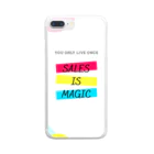 営業マン・サトー@真のポジティブシンキングの🌈SALES IS MAGIC🌈 Clear Smartphone Case