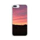 風音のしらさぎ荘の夕暮れ Clear Smartphone Case