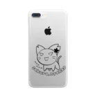 yumikiのさくらにゃんこ（激おこ） Clear Smartphone Case