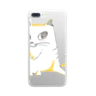 うつぼやのしろねこ Clear Smartphone Case