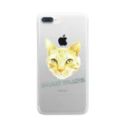 CYA-TO-RAのNO,CAT NO,LIFE! Clear Smartphone Case