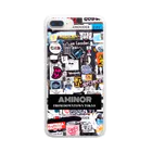 AMINOR (エーマイナー)のWall Stickers Clear Smartphone Case